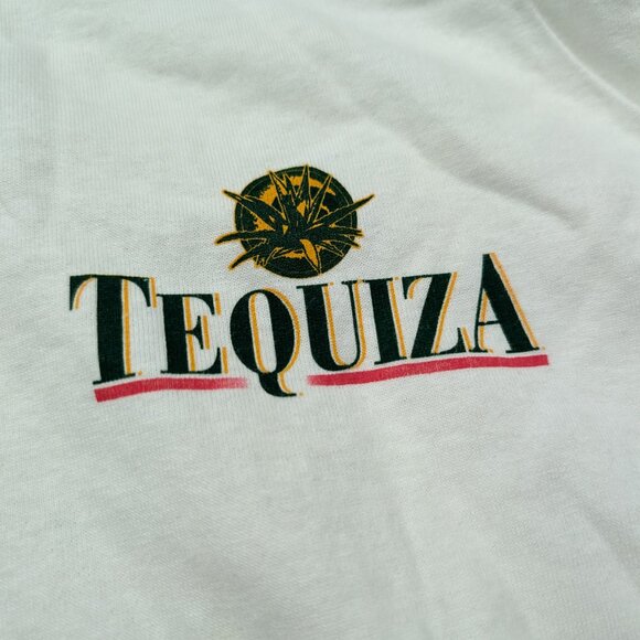 Vintage 90s Tequiza Anheuser-Busch Two Sided Graphic Promo Defunct Beer Shirt XL - Picture 6 of 12